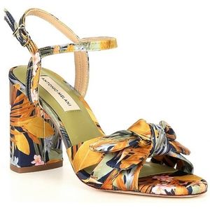 Antonio Melani Gybson Floral Silk Sandals